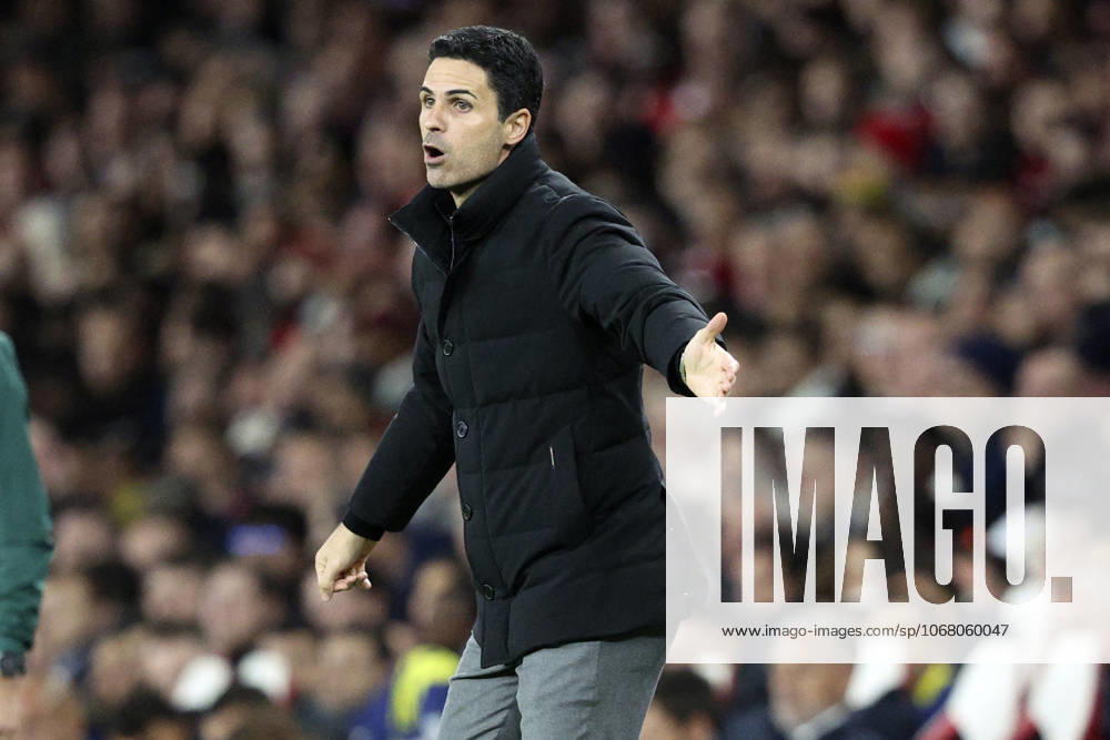 Arsenal FC v Atletico de Madrid - UEFA Champions League 2025 26 League Phase MD3 Mikel Arteta, Manager of Arsenal on the side line during the UEFA Champions League 2025 26 League Phase MD3 match between Arsenal FC and Atletico de Madrid at Arsenal Stadium on October 21, 2025 in London, England. London Arsenal Stadium England United Kingdom