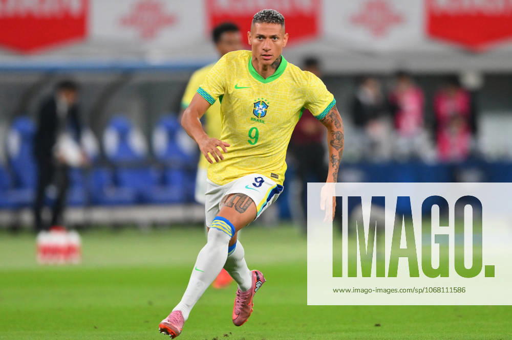 Brazil s Richarlison during the KIRIN Challenge Cup 2025 match between Japan 3-2 Brazil at Tokyo Stadium in Tokyo, Japan, October 14, 2025. Noxthirdxpartyxsales aflo_307783685