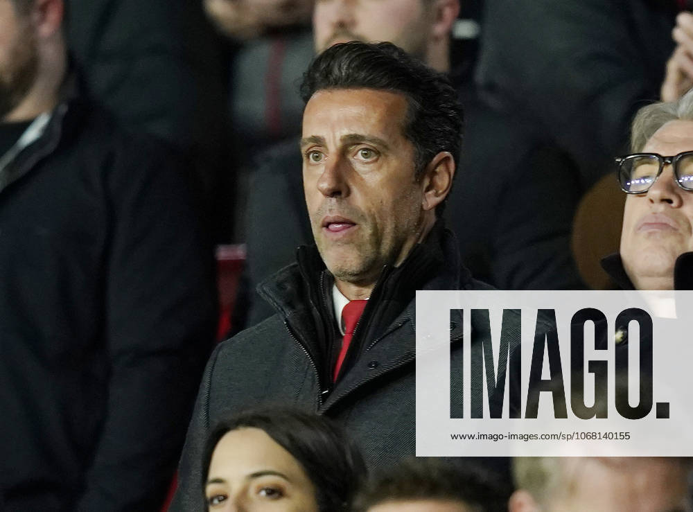 Nottingham, England, 23rd October 2025. Edu the former Arsenal player who is now the Global Head of Football for Nottingham Forest during the Nottingham Forest vs FC Porto UEFA Europa League match at the City Ground, Nottingham. Picture credit should read: Andrew Yates Sportimage . SPI_041_AY_Forest_Porto SPI-4232-0042