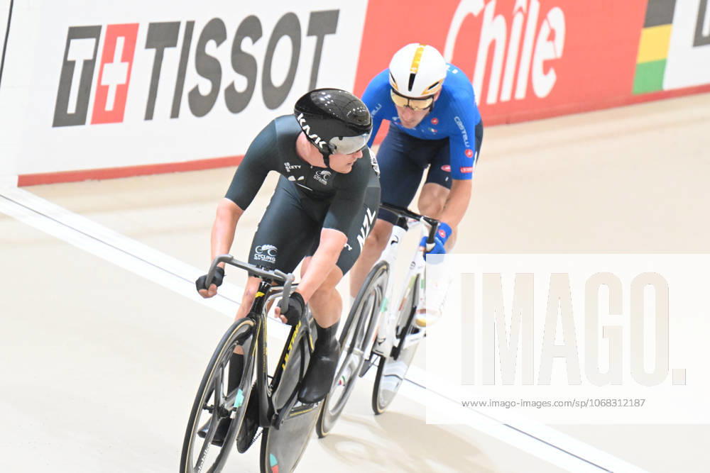 World Championships Elite Track; Giornata 05; 2025, Lotto; 2025, New Zealand; Viviani, Elia; Stewart, Campbell; Santiago Del Cile - Velodromo Penalolen;