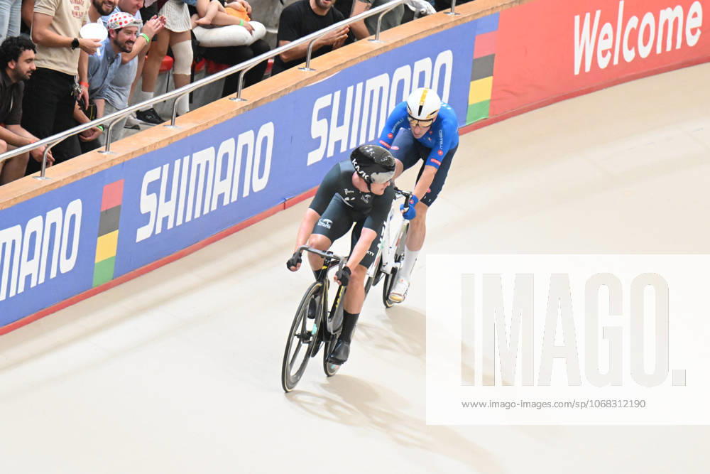World Championships Elite Track; Giornata 05; 2025, Lotto; 2025, New Zealand; Viviani, Elia; Stewart, Campbell; Santiago Del Cile - Velodromo Penalolen;