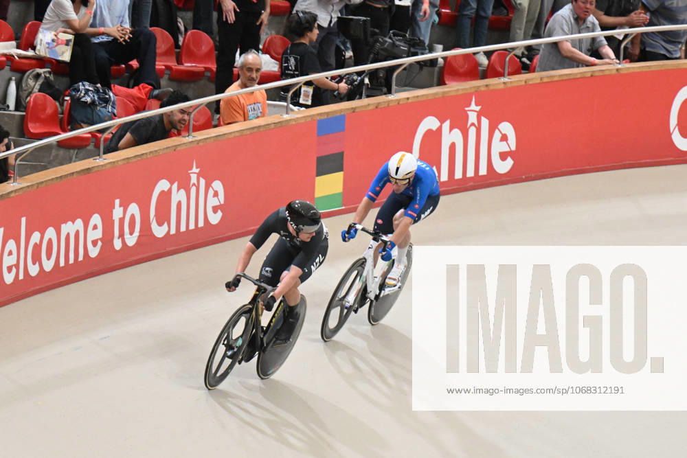 World Championships Elite Track; Giornata 05; 2025, Lotto; 2025, New Zealand; Viviani, Elia; Stewart, Campbell; Santiago Del Cile - Velodromo Penalolen;