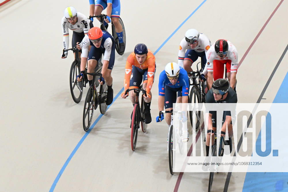 World Championships Elite Track; Giornata 05; 2025, Lotto; 2025, New Zealand; 2025, Olanda; Viviani, Elia; Stewart, Campbell; Havik, Yoeri; Santiago Del Cile - Velodromo Penalolen;