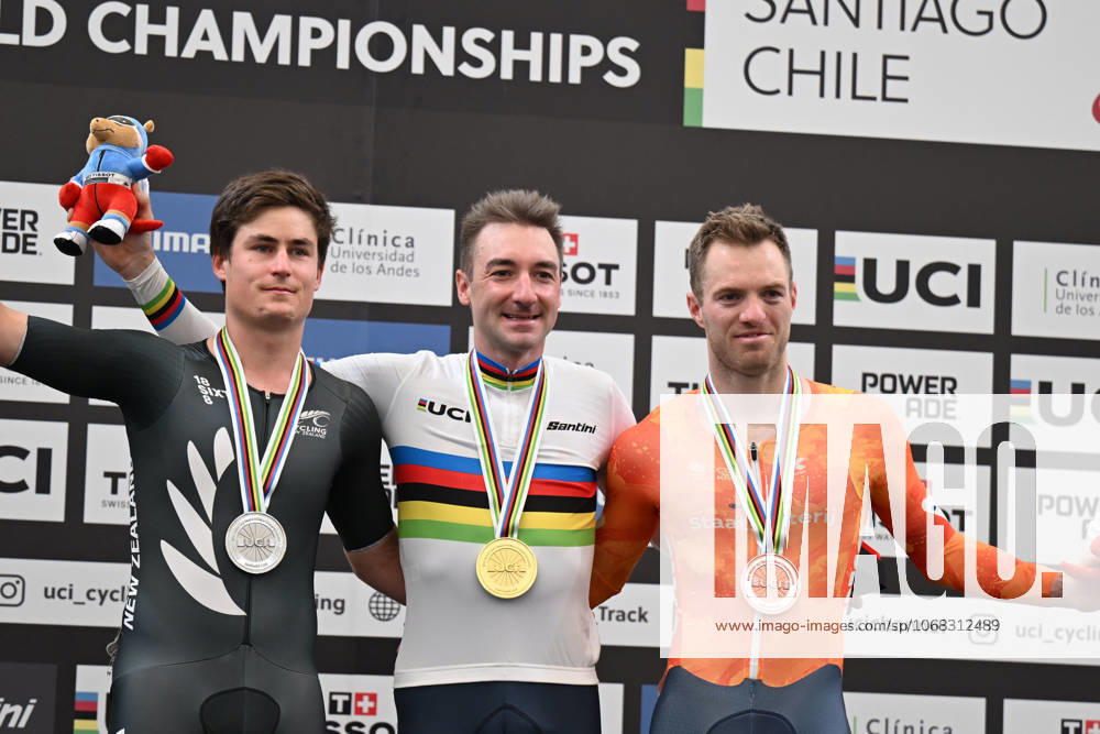 World Championships Elite Track; Giornata 05; 2025, Lotto; 2025, New Zealand; 2025, Olanda; Viviani, Elia; Stewart, Campbell; Havik, Yoeri; Santiago Del Cile - Velodromo Penalolen;