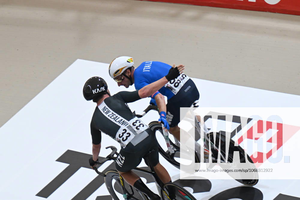 World Championships Elite Track; Giornata 05; 2025, Lotto; 2025, New Zealand; Viviani, Elia; Stewart, Campbell; Santiago Del Cile - Velodromo Penalolen;
