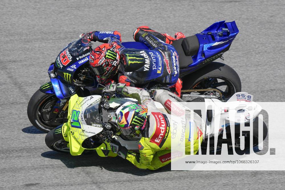 Races of Petronas Grand Prix of Malaysia of MotoGP at Sepang Circuit. October 26 2025 In picture: Franco Morbidelli and Fabio Quartararo Carreras del Gran Premio de MotoGP de Malasia en el Circuito Internacional de Sepang. 26 de Octubre de 2025 POOL MotoGP.com Cordon Press Images will be for editorial use only. Mandatory credit: MotoGP.com Cordon Press Cordon Press