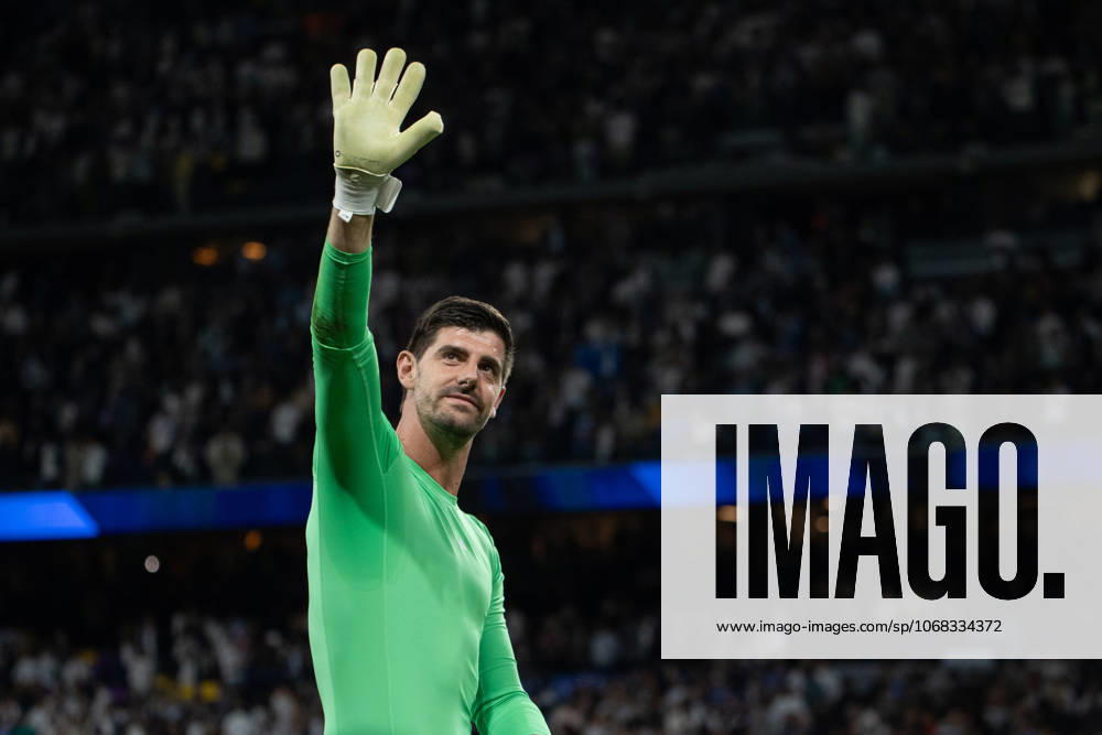 Thibaut Courtois, Real Madrid player seen in action EA SPORTS La Liga 2025-2026 match between Real Madrid and FC Barcelona, Barca ??played at the Santiago Bernabà u Stadium. .Final score: Real Madrid 2 - 1 FC Barcelona Madrid Spain - ZUMAs197 20251026_aaa_s197_236