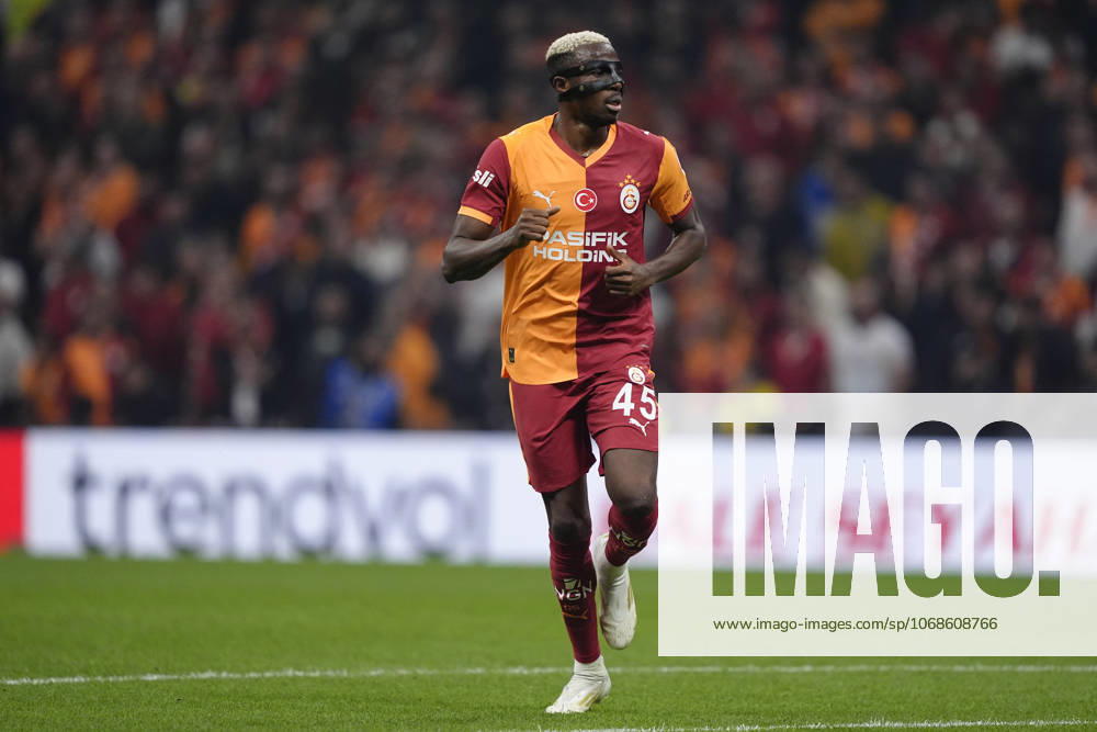 Galatasaray v Trabzonspor Turkish Super League Victor James Osimhen of Galatasaray SK is seen during the Turkish Super League match between Galatasaray and Trabzonspor at the Rems Park Stadium on November 1, 2025 in Istanbul, Turkey. (Photo by Gokhan Taner Middle East Images) Istanbul Istanbul Türkiye