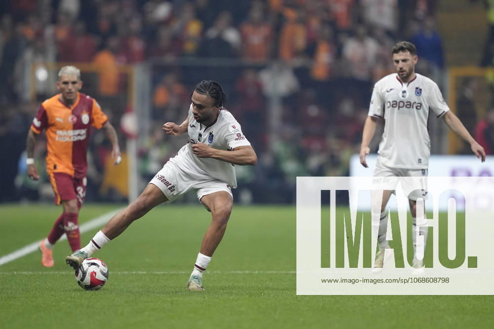 Galatasaray v Trabzonspor Turkish Super League Tim Jabol-Folcarelli of Trabzonspor is seen in aciton during the Turkish Super League match between Galatasaray and Trabzonspor at the Rems Park Stadium on November 1, 2025 in Istanbul, Turkey. (Photo by Gokhan Taner Middle East Images) Istanbul Istanbul Türkiye