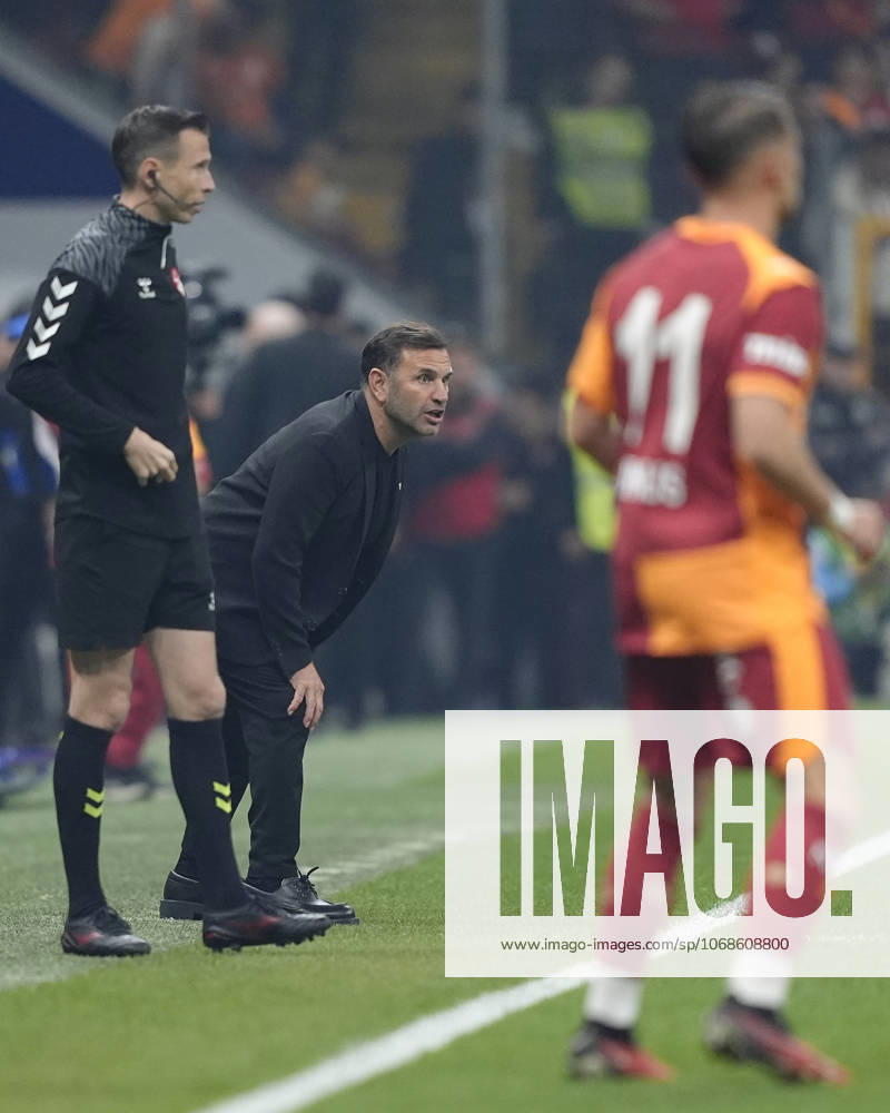 Galatasaray v Trabzonspor Turkish Super League Okan Buruk, Head Coach of Galatasaray SK, is seen during the Turkish Super League match between Galatasaray and Trabzonspor at the Rems Park Stadium on November 1, 2025 in Istanbul, Turkey. (Photo by Gokhan Taner Middle East Images) Istanbul Istanbul Türkiye