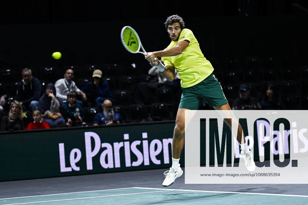 Rolex Paris Masters day 5 Francisco Cabral and Lucas Miedler during a doubles match the Rolex Paris Masters 1000 ATP, Tennis Herren tennis tournament at the La Defense Arena on October 31, 2025 in Paris, France. Photo by Victor Joly ABACAPRESS.COM Paris France