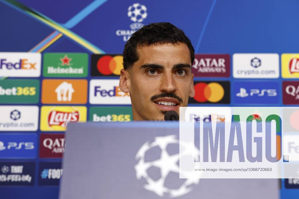 PIRAEUS - Chiquinho of Olympiacos FC during the MD-1 press conference, PK, Pressekonferenz before the UEFA Champions League match between Olympiacos FC and PSV Eindhoven at the Georgios Karaiskakis Stadium on November 3, 2025, in Piraeus, Greece. ANP MAURICE VAN STEEN UEFA Champions League 2025-2026 ANPxSportx IVx 541130219 originalFilename: 541130219