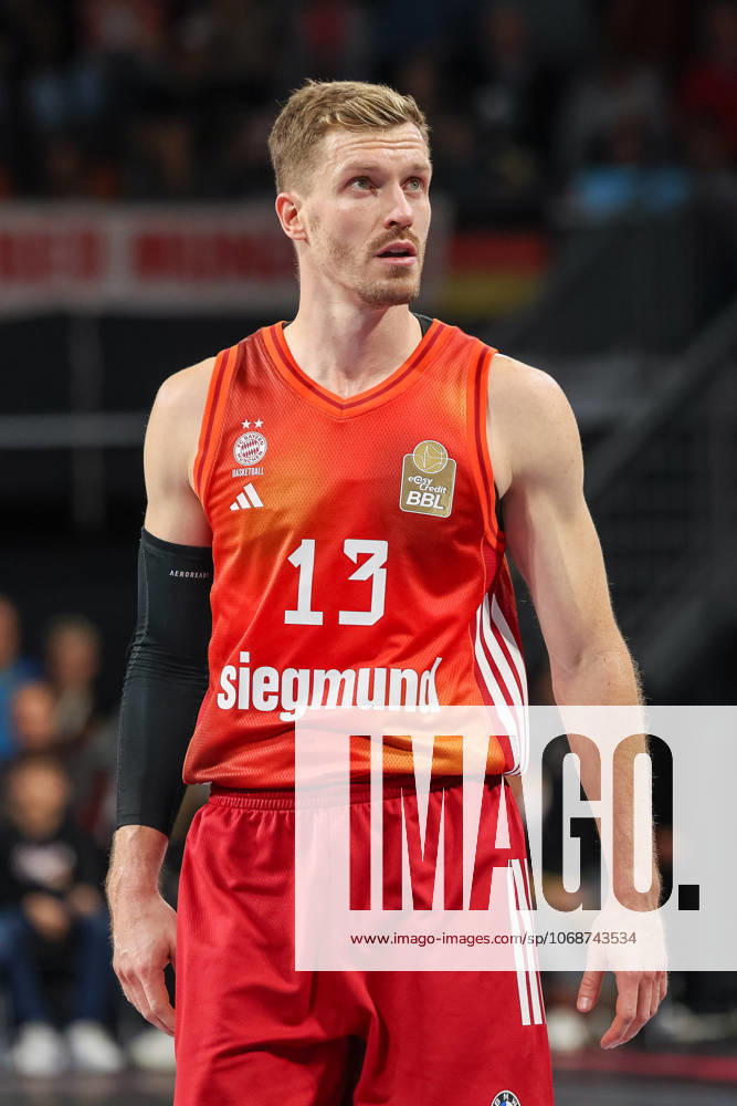 Andreas Obst (FC Bayern Basketball, 13), GER, FC Bayern Basketball vs. MLP Academics Heidelberg, Basketball, easycredit Basketball Bundesliga, 6. Spieltag, Saison 2025 2026, 03.11.2025, GER, FC Bayern Basketball vs. MLP Academics Heidelberg, Basketball, easycredit Basketball Bundesliga, 6. Spieltag, Saison 2025 2026, 03.11.2025 Muenchen