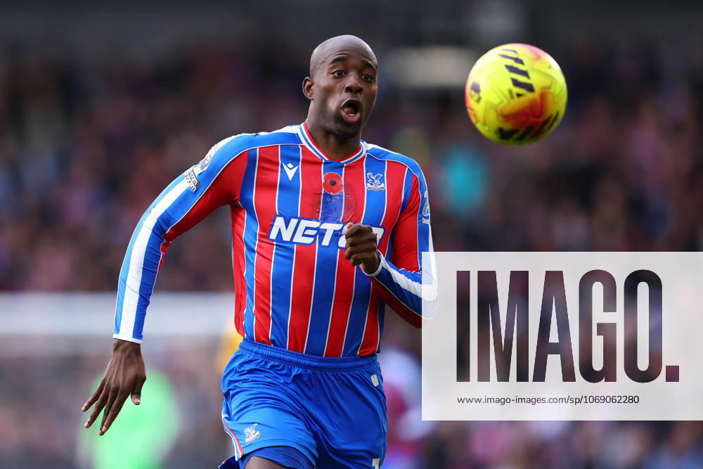 London, England, 9th November 2025. Jean-Philippe Mateta of Crystal Palace during the Crystal Palace vs Brighton and Hove Albion Premier League match at Selhurst Park, London. Picture credit should read: Paul Terry Sportimage . SPI_046_PT_Crystal_Palace_Brighton SPI-4277-0046