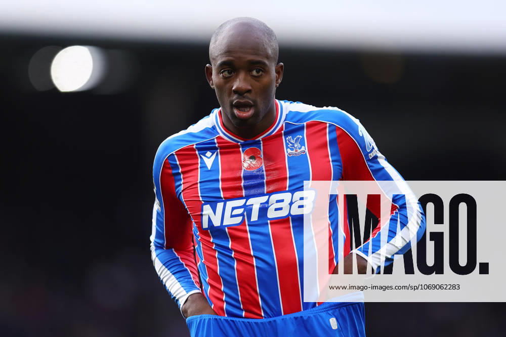 London, England, 9th November 2025. Jean-Philippe Mateta of Crystal Palace during the Crystal Palace vs Brighton and Hove Albion Premier League match at Selhurst Park, London. Picture credit should read: Paul Terry Sportimage . SPI_049_PT_Crystal_Palace_Brighton SPI-4277-0049