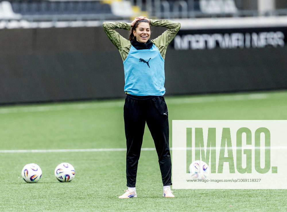 GOTHENBURG 2025 Helena Sampaio during BK Häcken s training session ahead of tomorrow s match against Italian FC Inter in the UEFA Women s Europa Cup at Hisingen Arena GÖTEBORG SWEDEN