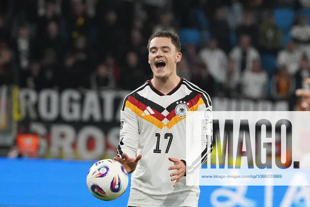 DFB Maenner Nationalmannschaft, Men national team, Nationalteam , WM 2026 Qualifikation, World Cup 2026 Qualifiers, luxembourg vs Deutschland, stade de Luxembourg Florian Wirtz Deutschland Aktion, Einzelbild,