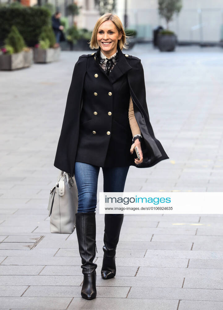 Jenni Falconer seen departing The Global Radio Studios In London. London United Kingdom - ZUMAs197 20201118_zaa_s197_034