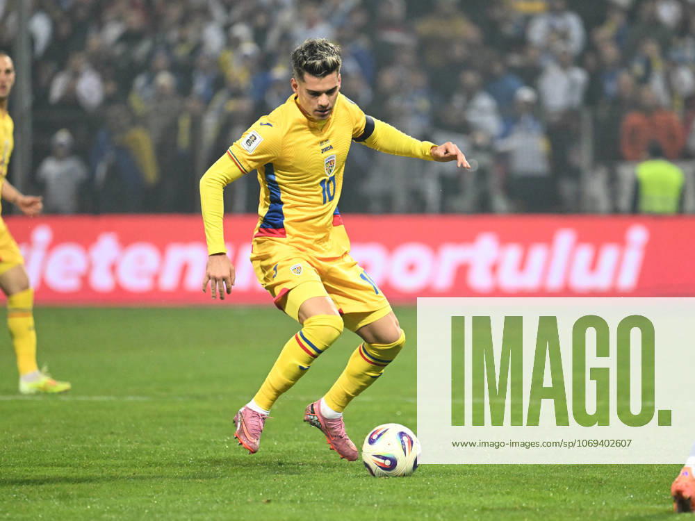 Ianis Hagi during the football match between Bosnia and Herzegovina and Romania, during the 2026 World Cup Qualifiers, at the Bilino Polje Stadium in Zilina, Saturday, November 15, 2025 Zilina