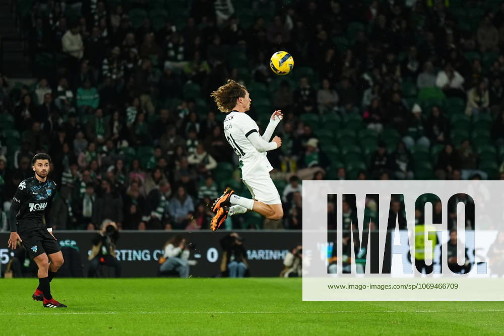 Taca de Portugal - Sporting CP v AC Marinhense (Foto: Joao Alvarinhas Avant Sports) Ricardo Mangas do Sporting CP durante a partida entre o Sporting CP e o AC Marinhense, a contar para a Taca de Portugal no Estadio Jose Alvalade - Novembro 22, 2025 - Lisboa, Portugal. (Foto: Joao Alvarinhas Avant Sports) Lisboa Estadio Jose Alvalade Portugal