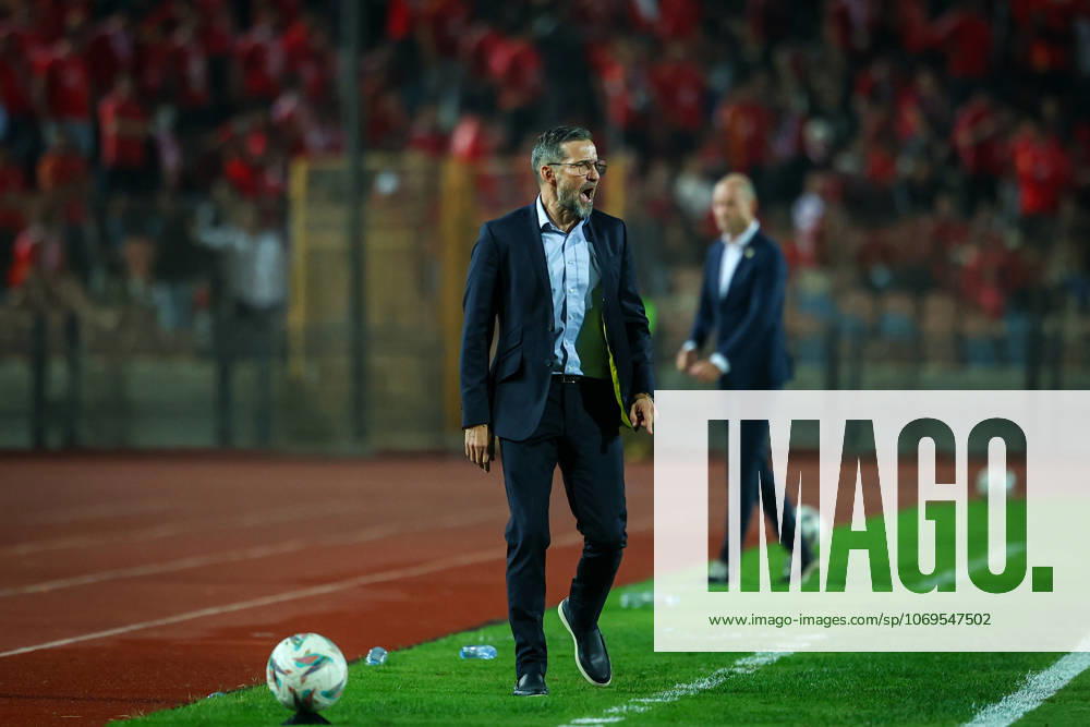 Al Ahly FC v JS Kabylie - CAF Champions League Coach Josef Zinnbauer of JS Kabylie is present during the CAF Champions League match between Al Ahly FC and JS Kabylie at Cairo International Stadium in Cairo, Egypt, on November 22, 2025. Cairo Egypt