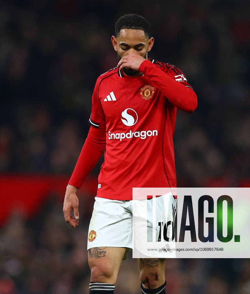 Matheus Cunha of Manchester United, ManU looks dejected Manchester United v West Ham United, Premier League, Football, Old Trafford, Manchester, UK - 04 Dec 2025Manchester Old Trafford United Kingdom