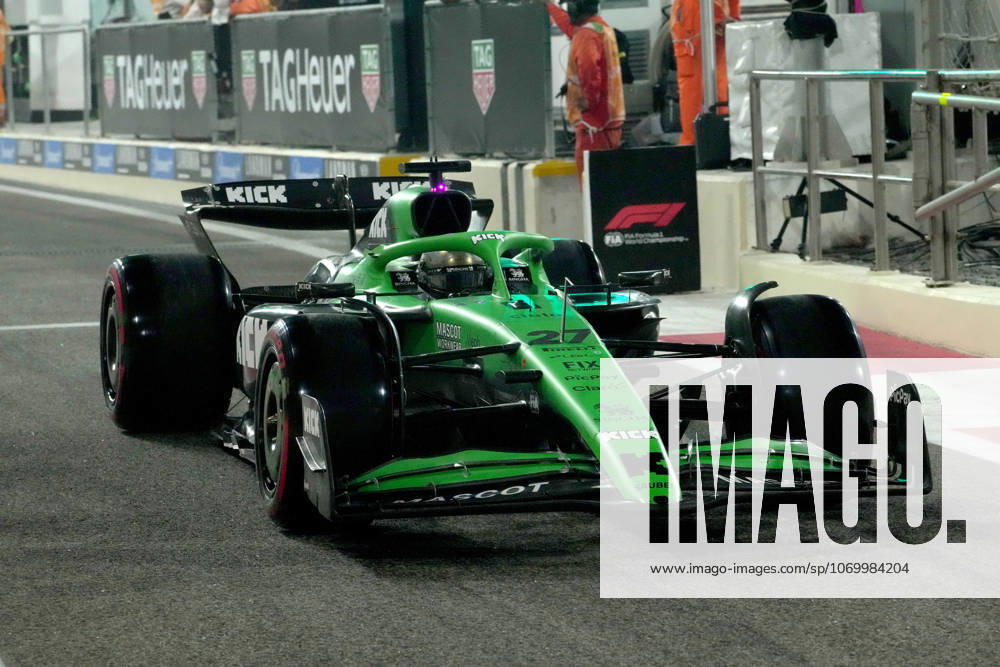 Formula 1 Etihad Airways Abu Dhabi Grand Prix 2025 06.12.2025, Yas Marina Circuit, Abu Dhabi, Formula 1 Etihad Airways Abu Dhabi Grand Prix 2025 , im Bild Nico Hülkenberg (DEU), Stake F1 Team Kick Sauber
