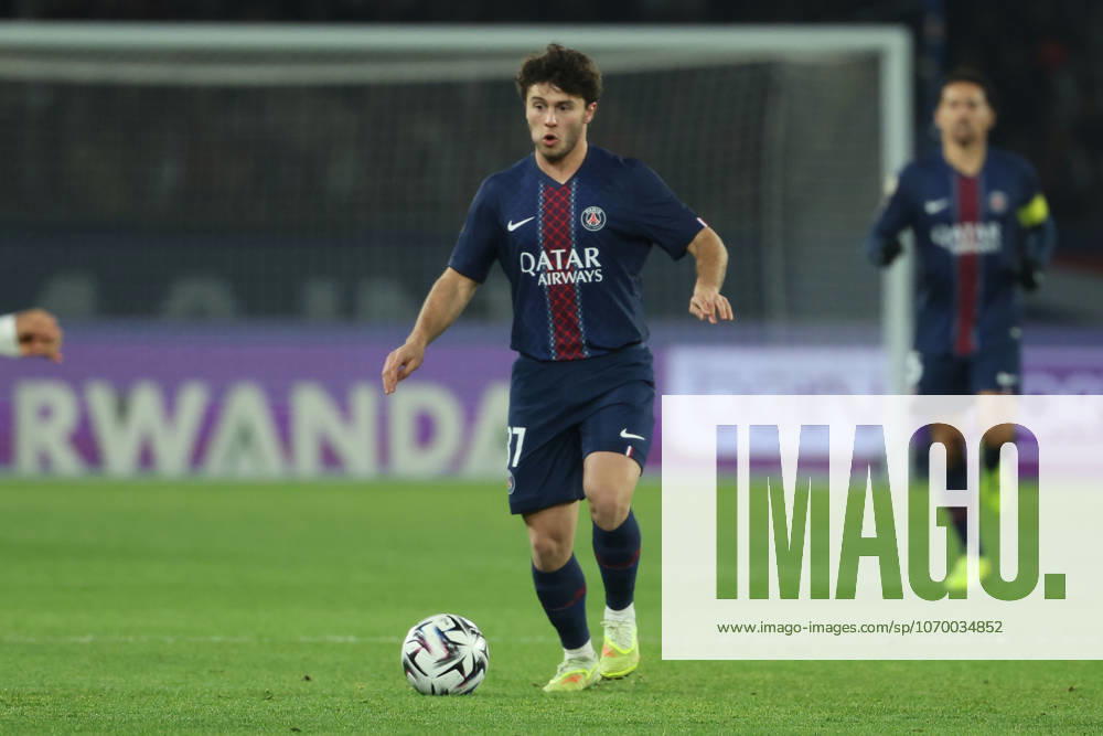 FBL-FRA-LIGUE1-Paris Saint Germain - Stade Rennes Joao Neves (Paris Saint-Germain) during the French L1 football match between Paris Saint-Germain (PSG) an Stade Rennes at Parc des Princes Paris ,France, on December 06, 2025.