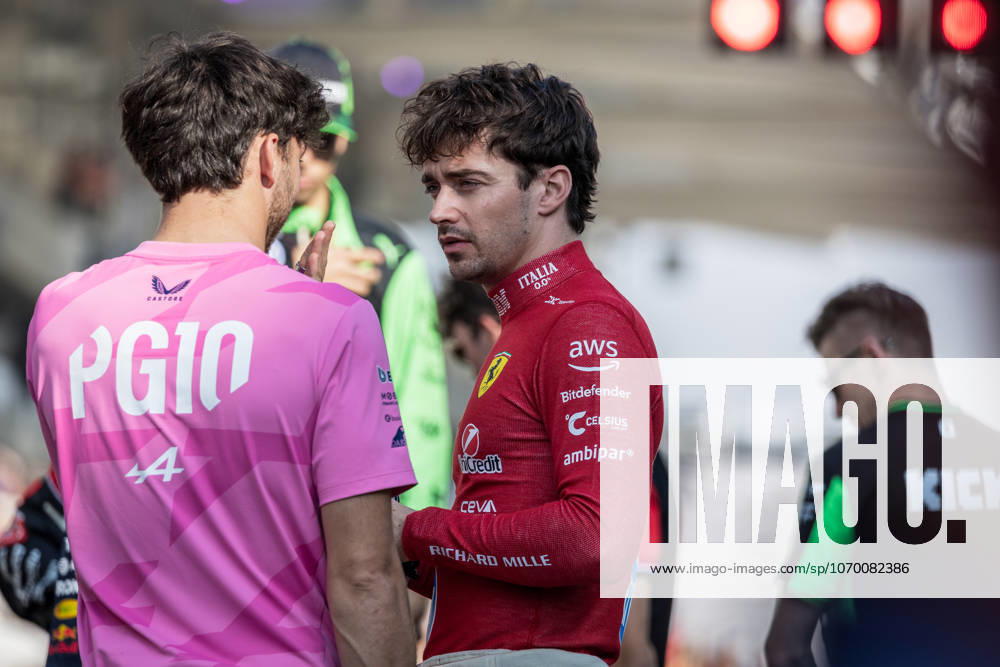 2025 Formula One Abu Dhabi Grand Prix Yas Marina Circuit, Abu Dhabi, United Arab Emirates 7.December.2025; Charles Leclerc of Monaco and Scuderia Ferrari during Formula One Abu Dhabi Grand Prix (Photo by Jay Hirano) Abu Dhabi Yas Marina Circuit United Arab Emirates