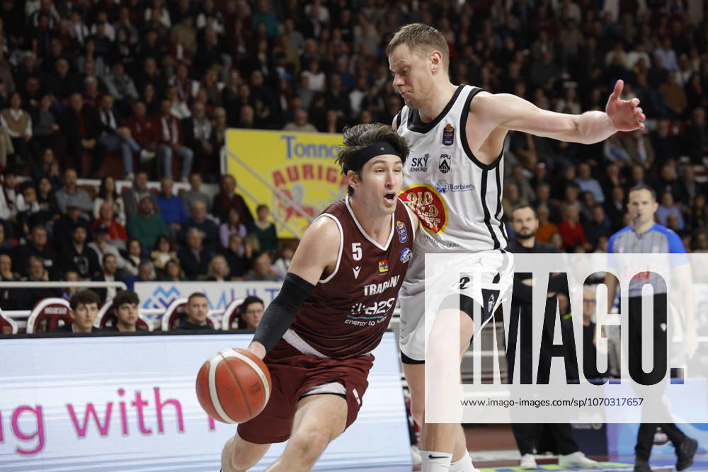 Ryan Arcidiacono Trapani Shark - APU Old Wild West Udine LBA Legabasket Serie A Unipol 2025 2026 Trapani, 14 12 2025 Foto G. Pappalardo Ciamillo-Castoria Trapani