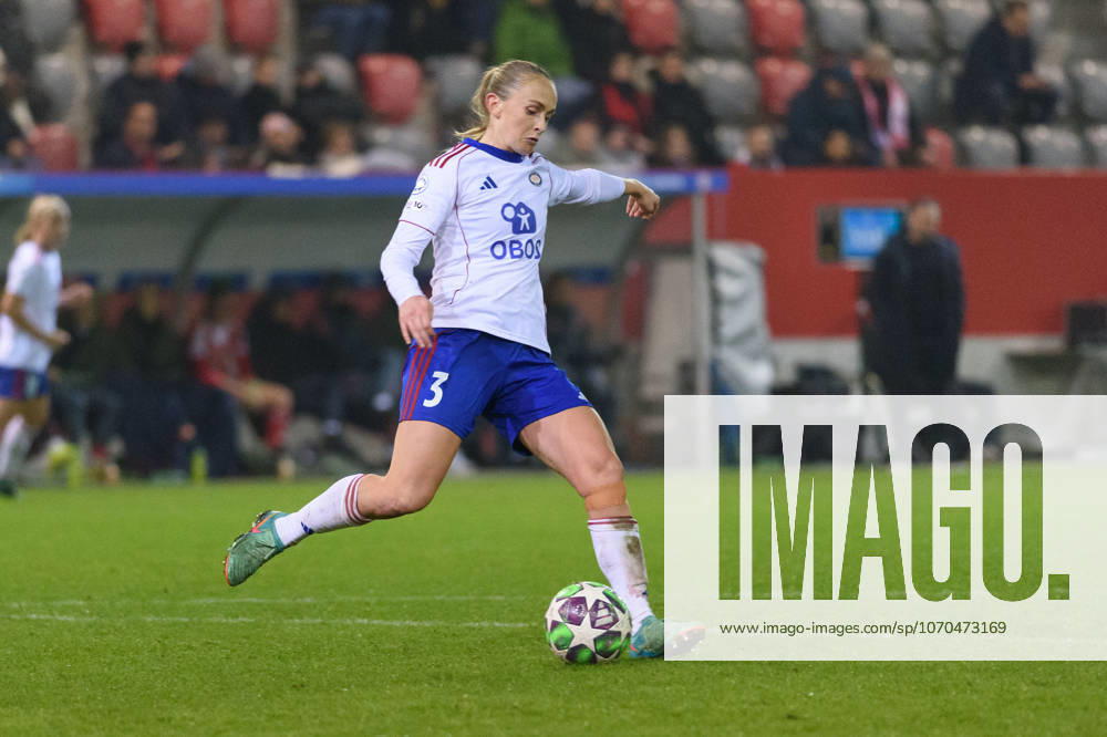 Michaela Kovacs (3 Valerenga) during the UEFA Womens Champions League league phase match between FC Bayern Munich and Valerenga at FC Bayern Campus in Munich, Germany.
