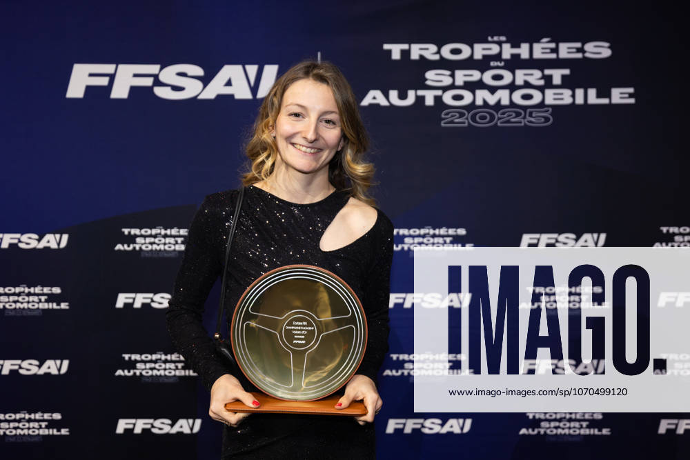 FFSA - LES TROPHEES DU AUTOMOBILE 2025 PIN Doriane, Championne F1 Academy, Volant d Or, portrait during Les TrophÃ es du Sport Automobile 2025 at Salle Pleyel, on December 18, 2025 in Paris, France - ParisFrance
