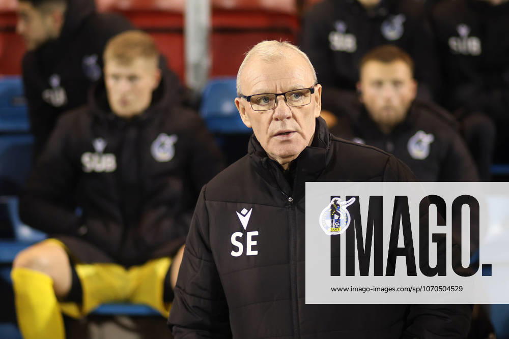 Bristol Rovers manager Steve Evans Crewe Alexandra v Bristol Rovers, Sky Bet League Two, Football, Mornflake Stadium, Crewe, UK - 19 Dec 2025Crewe Mornflake Stadium United Kingdom