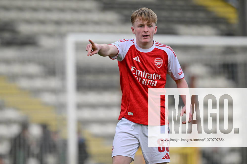 Club Brugge vs Arsenal Callan Hamill (83) of Arsenal pictured during the matchday 6 Uefa Youth League League Phase game in season 2025 - 2026 between the Under 19 teams of Club Brugge KV and Arsenal FC on December 10 , 2025 in Brugge, Belgium. (Photo by David Catry sportpix) Brugge Jan Breydelstadion West Flanders Belgium