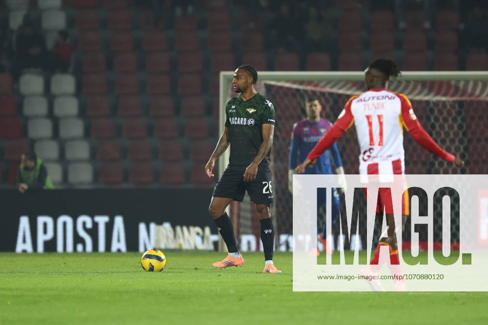 Maracas ( Moreirense FC ) in action during the match between AFS and Moreirense FC, valid for Liga Portugal Betclic 2025 2026 at Estadio do Clube Desportivo das Aves on 3 January 2026. Vila das Avas Estadio do Clube Desportivo das Aves Vila das Aves Portugal