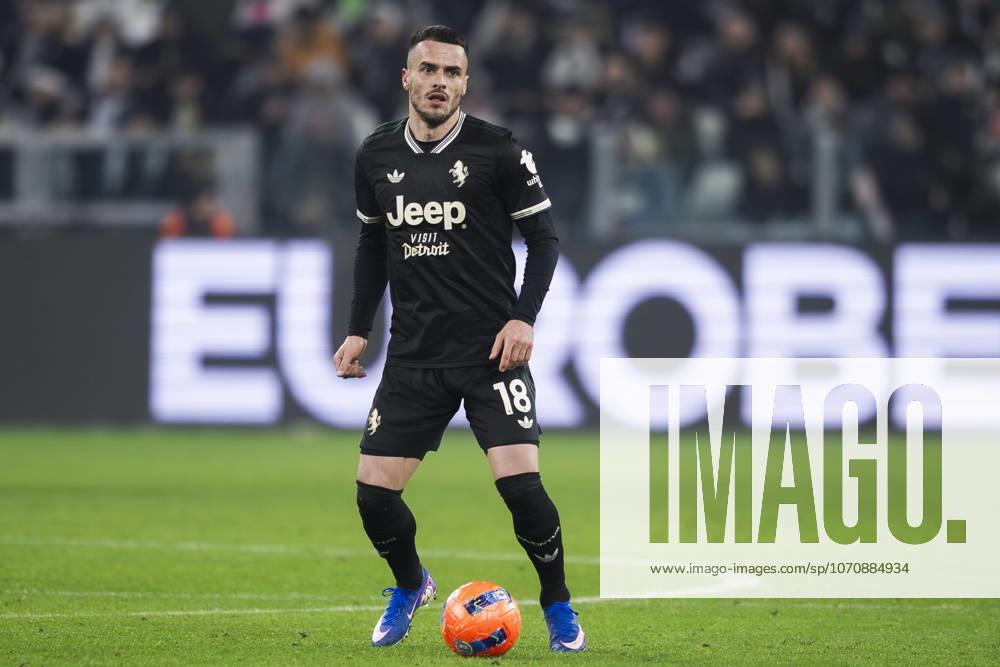 Juventus FC v US Lecce - Serie A Filip Kostic of Juventus FC in action during the Serie A football match between Juventus FC and US Lecce. Turin Italy