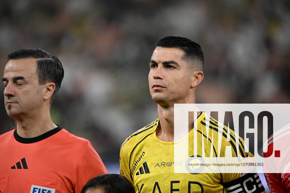 Cristiano Ronaldo of Al Nassr during the Saudi Pro League match between Al Ahli and Al Nassr at Alinma Stadium on January 2, 2026 in Jeddah, Saudi Arabia.