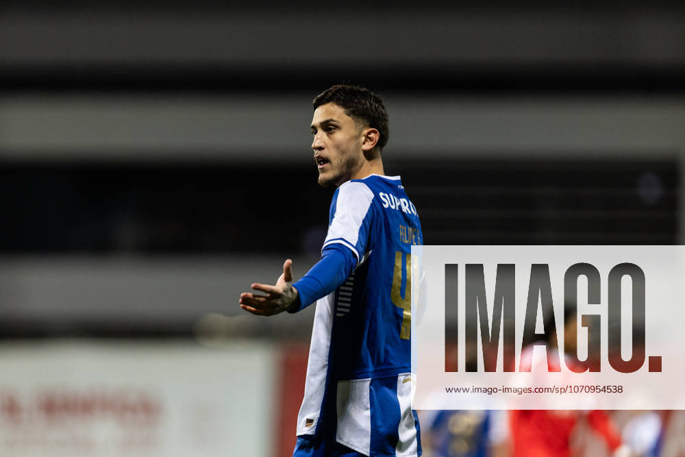 Felipe Silva of FC Porto B reacts during the Liga Portugal Meu Super match between SL Benfica B and FC Porto B at Benfica Campus on December 22, 2025 in Lisbon, Portugal. Seixal Portugal - ZUMAp267 20260105_zsp_p267_008