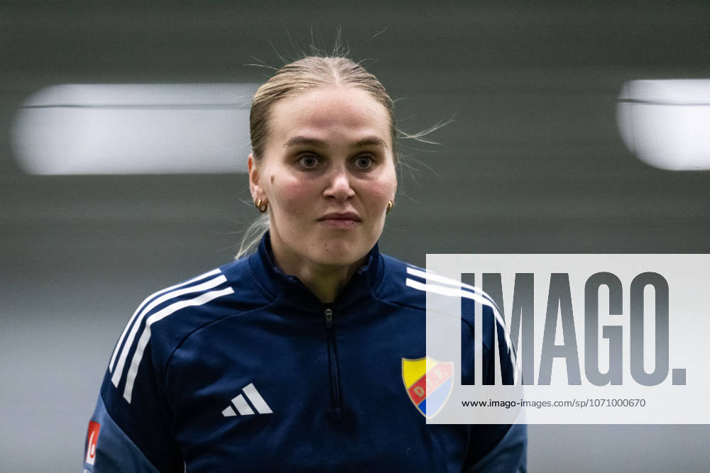 Nanne Ruuskanen under en träning med Djurgarden den 7 januari 2026 i Stockholm.