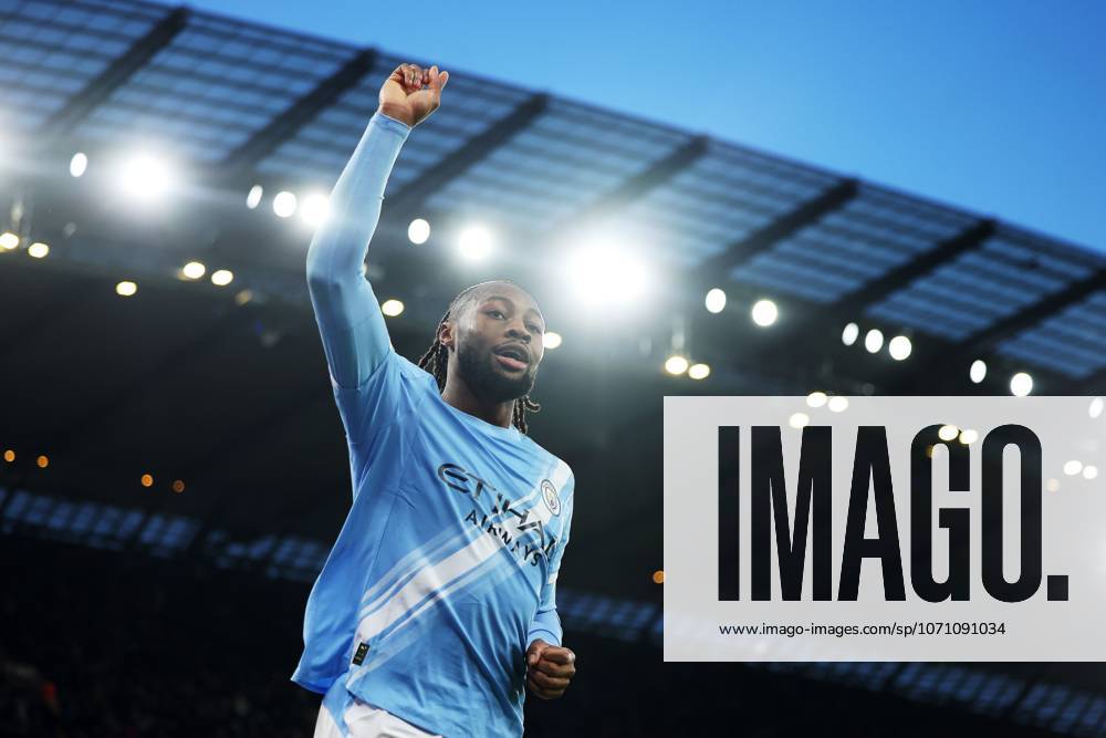 Antoine Semenyo of Manchester City celebrates scoring a goal to make it 6-0 Manchester City v Exeter City, Emirates FA Cup, Third Round, Football, Etihad Stadium, Manchester, UK - 10 Jan 2026Manchester Etihad Stadium United Kingdom