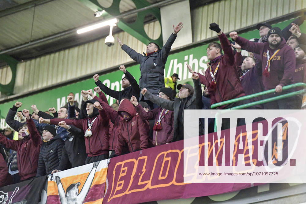 Hibernian v Motherwell William Hill Premiership Fans of Motherwell during the William Hill Premiership match at Easter Road, Edinburgh 10 01 2026 UK Newspapers OUT