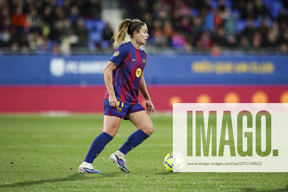 FC Barcelona, Barca Femeni V Madrid CFF - Liga F Moeve Alexia Putellas of FC Barcelona controls the ball during the Liga F Moeve match between FC Barcelona Femeni and Madrid CFF at Estadi Johan Cruyff in Barcelona, Spain, on January 10, 2026. Barcelona Spain
