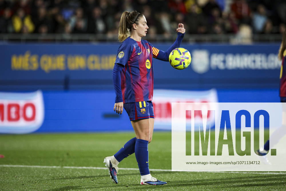 FC Barcelona, Barca Femeni V Madrid CFF - Liga F Moeve Alexia Putellas of FC Barcelona controls the ball during the Liga F Moeve match between FC Barcelona Femeni and Madrid CFF at Estadi Johan Cruyff in Barcelona, Spain, on January 10, 2026. Barcelona Spain