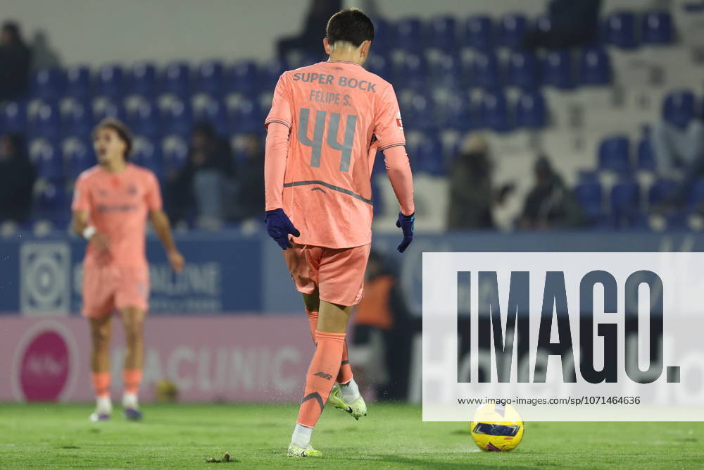 Felipe Silva ( FC Porto ) in action during the match between CD Feirense and FC Porto B, valid for Liga Portugal 2 Meu Super 2025 2026 at Estadio Marcolino de Castro on 19 January 2026. Santa Maria da Feira Estadio Marcolino de Castro Santa Maria da Feira Portugal
