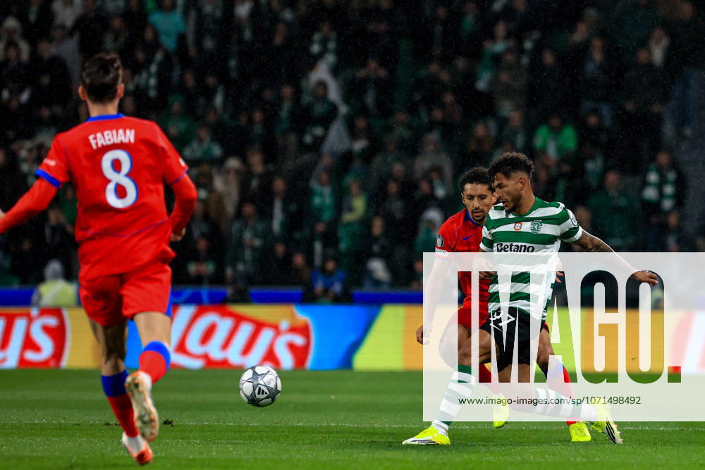 Estadio Jose Alvalde Luis Suarez of Sporting CP in action during the UEFA Champions League 2025 26 League Phase MD7 match between Sporting CP and Paris Saint-Germain at Estadio José Alvalade on January 20, 2026 in Lisbon, Portugal. UEFA Champions League 2025 26 - Sporting CP vs Paris Saint-Germain (Valter Gouveia SPP)