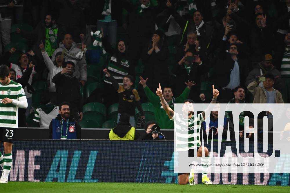 Suarez (luis) FOOT LIGUE DES CHAMPIONS 2026 SPORTING PORTUGAL-PSG (2-1) STADE JOSE ALVALADE LISBONNE PORTUGAL 20 01 2026 GARNIER ETIENNE (2-1) suarez (luis) double LISBONNE STADE JOSE ALVALADE Portugal GermanyxJapanxUKxFrancexBelgiumxOUT