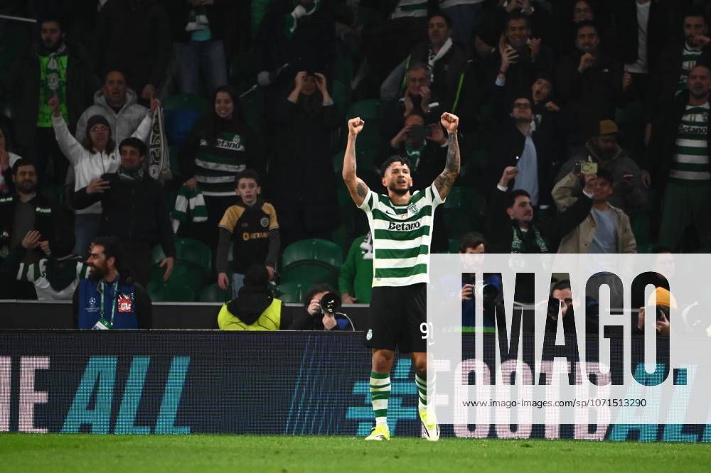 Suarez (luis) FOOT LIGUE DES CHAMPIONS 2026 SPORTING PORTUGAL-PSG (2-1) STADE JOSE ALVALADE LISBONNE PORTUGAL 20 01 2026 GARNIER ETIENNE (2-1) suarez (luis) double LISBONNE STADE JOSE ALVALADE Portugal GermanyxJapanxUKxFrancexBelgiumxOUT