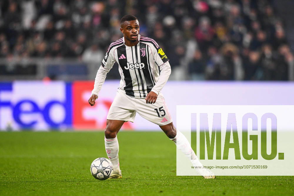 2026-01-21 Juventus FC v SL Benfica - UEFA Champions League 2025 26 League Phase MD7 TURIN, ITALY - JANUARY 21: Pierre Kalulu of Juventus FC during the UEFA Champions League 2025 26 League Phase MD7 match between Juventus FC and SL Benfica at Allianz Stadium on January 21, 2026 in Turin, Italy. (Photo by Alberto Gandolfo BSR Agency) Turin Italy Content not available for redistribution in The Netherlands directly or indirectly through any third parties.