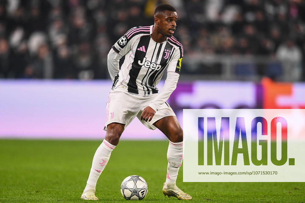 2026-01-21 Juventus FC v SL Benfica - UEFA Champions League 2025 26 League Phase MD7 TURIN, ITALY - JANUARY 21: Pierre Kalulu of Juventus FC during the UEFA Champions League 2025 26 League Phase MD7 match between Juventus FC and SL Benfica at Allianz Stadium on January 21, 2026 in Turin, Italy. (Photo by Alberto Gandolfo BSR Agency) Turin Italy Content not available for redistribution in The Netherlands directly or indirectly through any third parties.