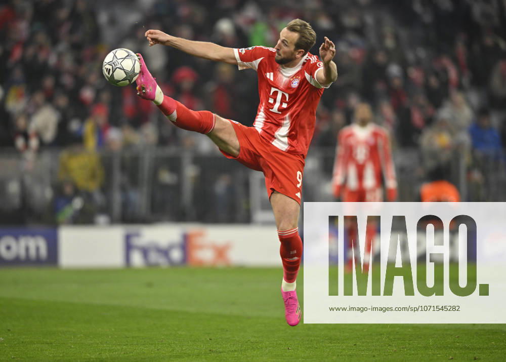 Harry Kane FC Bayern Muenchen FCB (09) artistisch Aktion am Ball FC Bayern Muenchen FCB vs R. Union Saint-Gilloise Spieltag 7 21.01.2026 DFL REGULATIONS PROHIBIT ANY USE OF PHOTOGRAPHS AS IMAGE SEQUENCES AND OR QUASI-VIDEO FC Bayern Muenchen FCB vs R. Union Saint-Gilloise